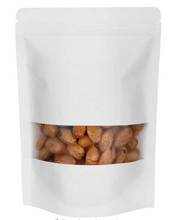 Load image into Gallery viewer, Stand Up Pouch with Window White