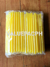 Load image into Gallery viewer, Boba Sago Straw with Tip (Individually Film Wrapped)
