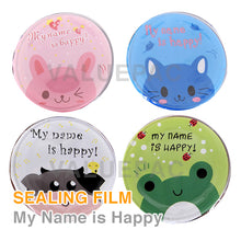 Load image into Gallery viewer, Valuepac Sealing Film for Plastic Cup 2500 Shots My Name is Happy Design