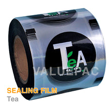 Load image into Gallery viewer, Valuepac Sealing Film for Plastic Cup 2000 shots Tea Design