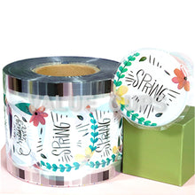 Load image into Gallery viewer, Valuepac Sealing Film for Plastic Cup 3000 shots Hello Spring Design