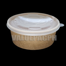 Load image into Gallery viewer, Kraft Paper Bowl 750ml with Lid