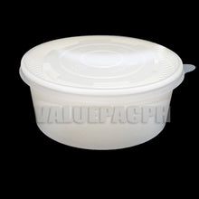 Load image into Gallery viewer, Paper Bowl 750ml (White) with Lid