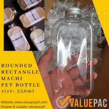 Load image into Gallery viewer, Valuepac PET Bottle Flat Rounded Rectangle Machi Jay Chou with Aluminum Cap
