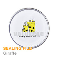 Valuepac Sealing Film for Plastic Cup 3000 shots Giraffe Design