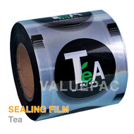 Valuepac Sealing Film for Plastic Cup 2000 shots Tea Design