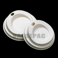 Bagasse Sugarcane Pulp Coffee Lid 80mm and 90mm fit for Paper Cups