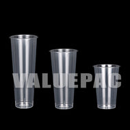 Valuepac Slim Hard Cup 1L Clear Glossy