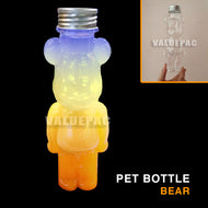 Valuepac PET Bottle Bear Toy Bottle with Aluminum Lid