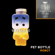 Valuepac PET Bottle Robot Puppet Toy Bottle