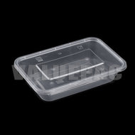 Microwavable Container RE500 with Lid Clear
