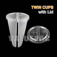 Twin Cup with Lid