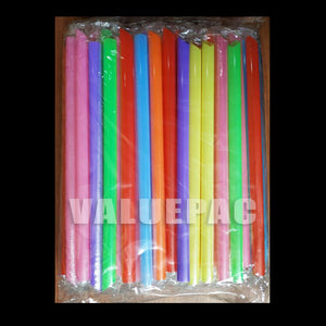 Valuepac Boba Sago Straw Assorted Colors 23cm Boba Sago Milk Tea Straw  Philippines (Individually Film Wrapped)